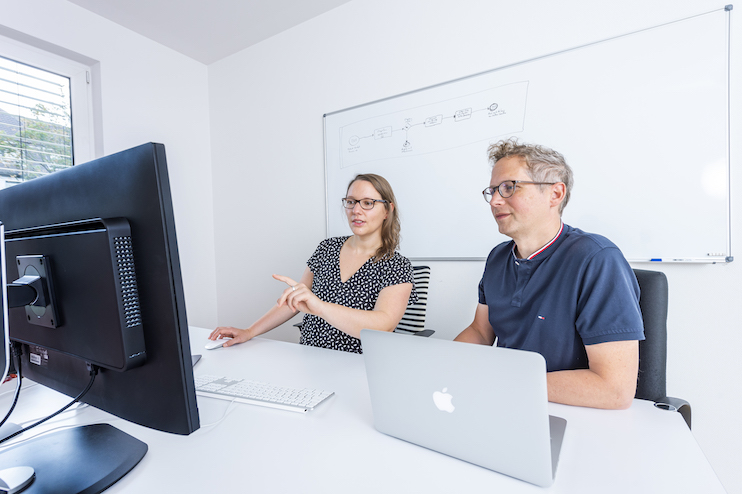 Trafo2, Bildergalerie, Büro, Konzeption im Team